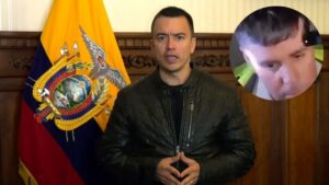[Video] Disparan a policía en medio de crisis por fuga de peligroso criminal en Ecuador