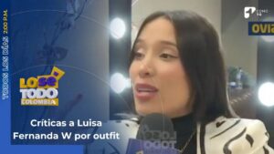Críticas a Luisa Fernanda W por outfit que publicó en redes sociales