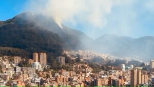 Alerta en Bogotá por riesgo de incendios forestales en zonas clave