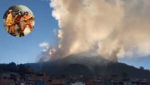 ¿Cuánto cuesta apagar un metro cuadrado de incendio forestal en Colombia? Bomberos explica