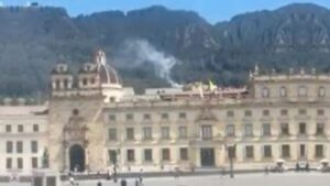 Nuevo incendio en Bogotá: emergencia en cerro de Guadalupe, próximo a la Plaza de Bolívar