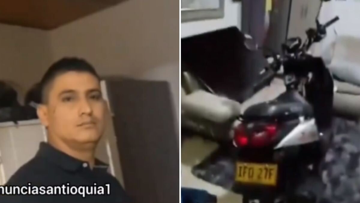 Video | Agente de la Sijin descubre a su pareja con un compañero - Canal 1