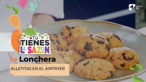 La Lonchera: deliciosas y fáciles galletas en el airfryer con la chef Catalina Ochoa