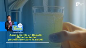Agua amarilla en Bogotá: ¿Tiene bacterias perjudiciales para la salud?