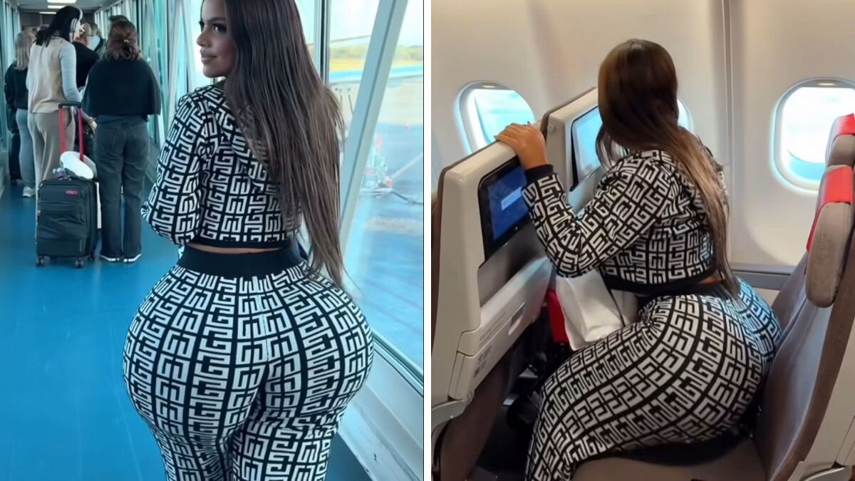 Mujer pide a los aviones tener sillas más grandes: su trasero ocupa más de  una - Canal 1