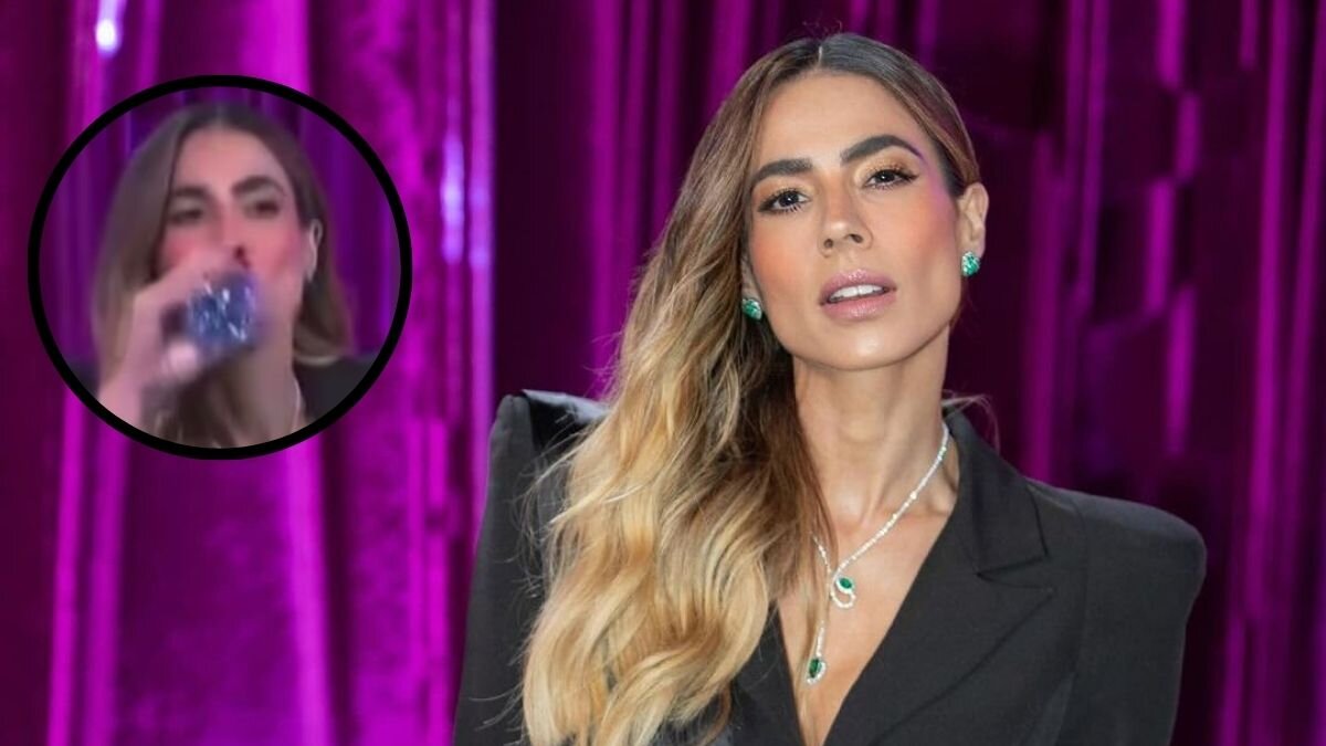 Carla Giraldo le posó a su esposo con top que le quedó chiquito - Canal 1