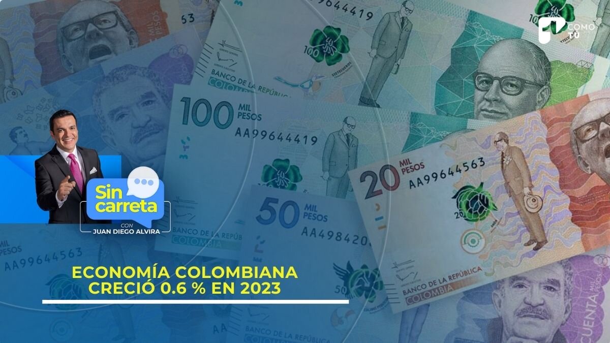 Economía Colombiana Creció 0 6 En 2023 Según El Dane Canal 1