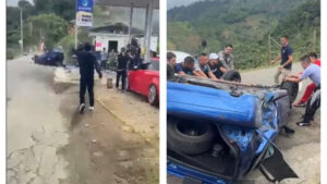 Video | Accidente en competencia automovilística en Quindío deja una persona muerta