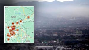 En Medellín se reporta mala calidad del aire