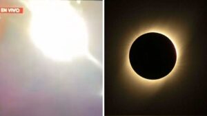 Video | En pleno noticiero mostraron unos testículos en vez del eclipse solar