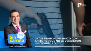 Intolerancia en Bogotá: hombre amenazó con arma porque no le vendieron un cigarrillo