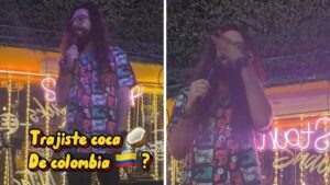 Comediante colombiano da dura respuesta a mexicano que le preguntó por cocaína