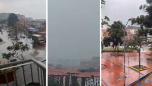 Videos | Fuertes lluvias en varios puntos de Bogotá: 10 localidades están bajo el agua