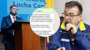 Revelan supuestos chats entre Olmedo López y el exsecretario de Transparencia