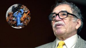 Encuentran langosta azul en Inglaterra, como la de la película de Gabriel García Márquez