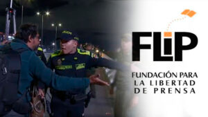 La FLIP pide sanciones contra policías que agredieron a periodistas en Bogotá