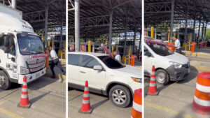 Video | Conductores evaden peaje en Turbaco: llevan tres días en protesta