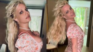 Desnuda, mojada y llena de arena: Britney Spears enciende redes con polémico video