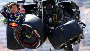 Gran Premio de Mónaco: Sergio Checo Pérez protagoniza aparatoso accidente en la pista
