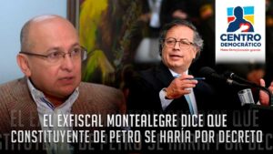 Centro Democrático rechaza presunto plan para reelegir a Petro con la Constituyente