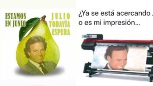 Junio tiembla ante la inminente llegada de Julio Iglesias y sus memes: Julio se asoma