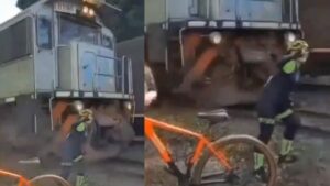 Video | Mujer fue arrollada por un tren en México luego de tratar de tomarse una foto