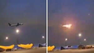 Emergencia en el aire: avión con varios pasajeros sufre incendio durante su despegue