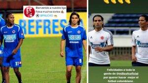 Futbolistas de la Liga colombiana le dan la bienvenida a Falcao: locura por El Tigre