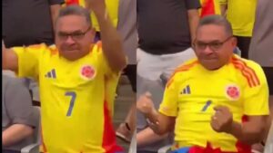 La curiosa celebración que hizo Mane Díaz después de que su hijo marcara un golazo