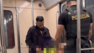 Escándalo en Metro de CDMX: ¿hombre del video porno con Luna Bella era un policía real?