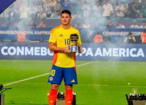 James Rodríguez fue elegido el mejor jugador de la Copa América: meritorio reconocimiento