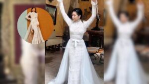 Ángela Aguilar habría comprado su vestido de novia en AliExpress: ¿cuánto le costó?