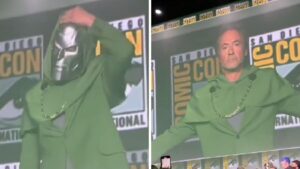 ¡Regresa Robert Downey Jr.! Sorprende en la Comic-Con como el nuevo Doctor Doom