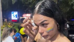 De la fiesta al desconsuelo: así reaccionaron venezolanos en la frontera tras elecciones