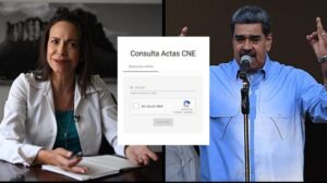 Maduro bloqueó la página web de María Corina en la que publicó las actas de votación