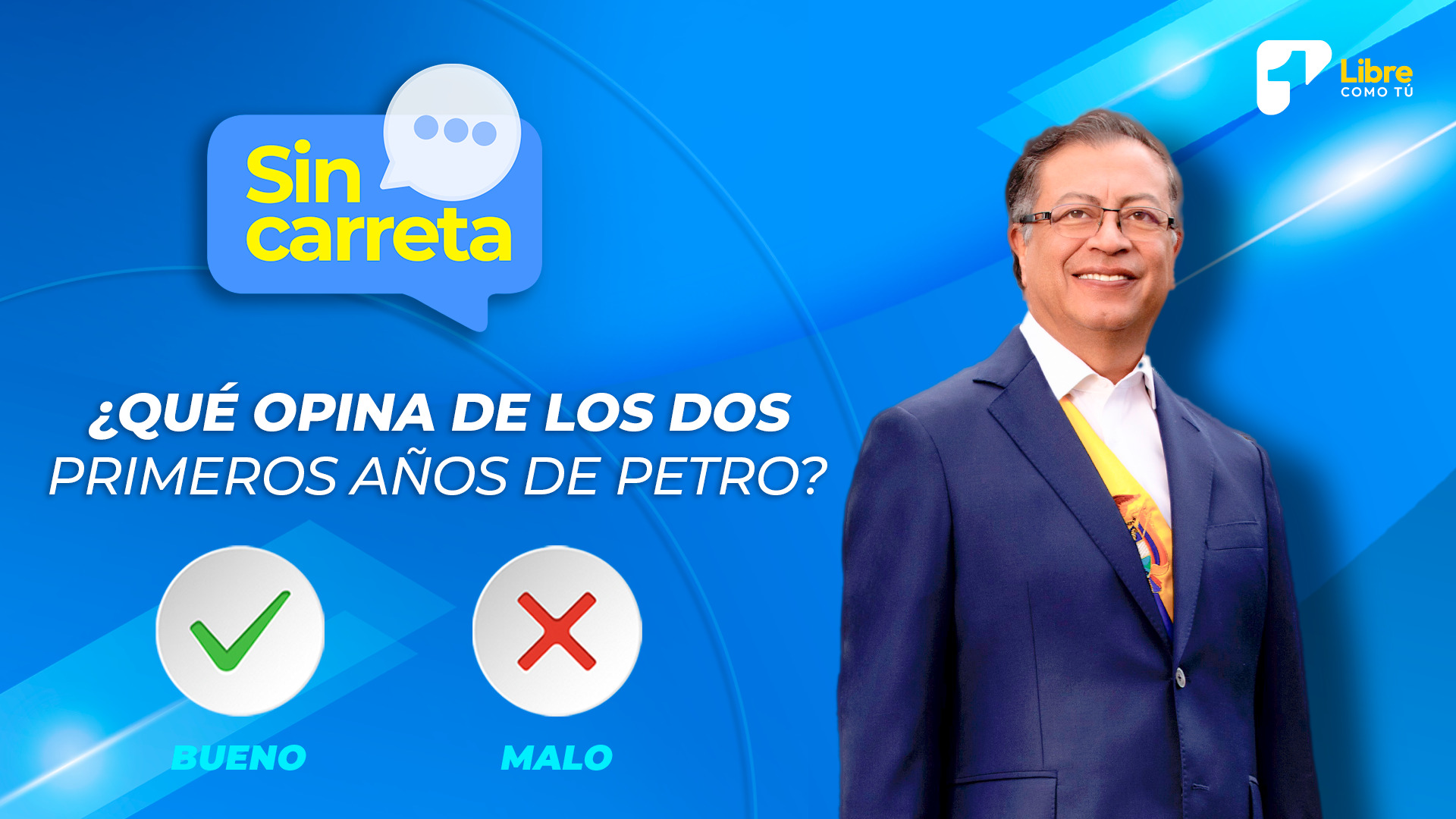 Así han sido los dos primeros años de gobierno del presidente Petro ...