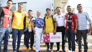 Puente vehicular en Cúcuta se llamará Ángel Barajas en honor al medallista olímpico