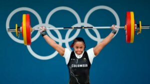 JJ.OO.: La levantadora de pesas Mari Sánchez gana la medalla de plata en los 71 kg