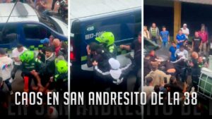 Muere linchado un sicario que iba a atentar contra comerciante en San Andresito de la 38