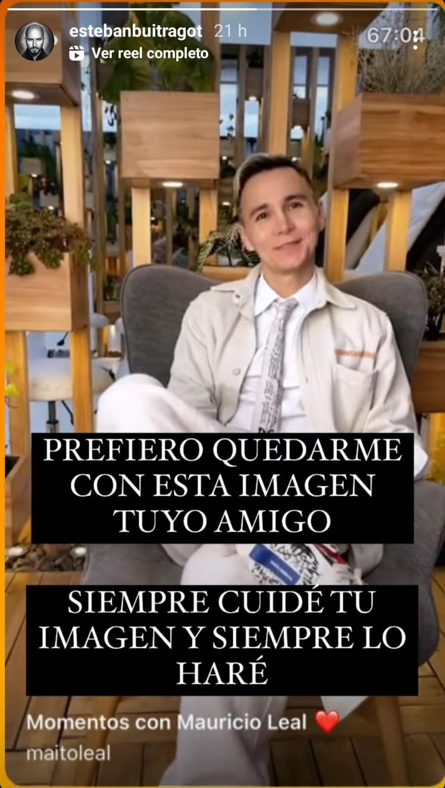 Mejor amigo de Mauricio Leal