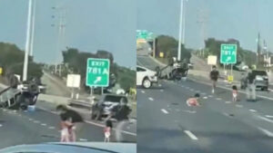 Video | Milagro en Texas: dos bebés en pañales sobreviven a accidente automovilístico