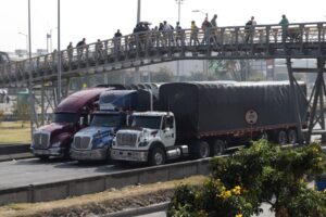 🔴 EN VIVO | Cuarto día consecutivo de paro camionero en Bogotá: los puntos de bloqueo