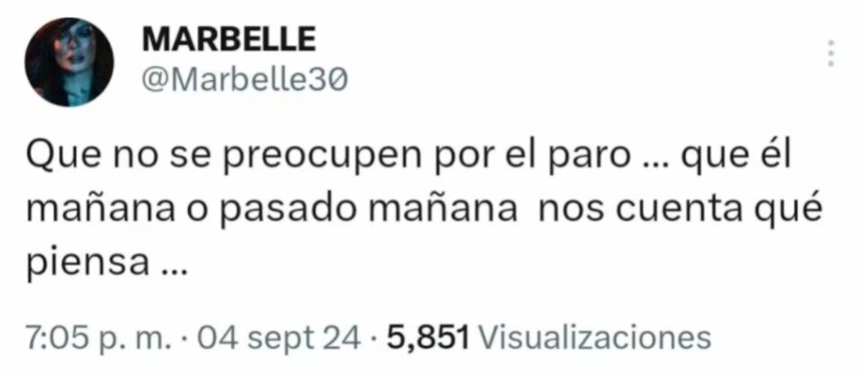 Marbelle se despacha contra presidente de Colombia después de alocución presidencial.  