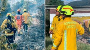 Bomberos intentan controlar seís incendios en Bogotá, ¿dónde están ubicados?