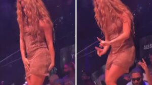 ¿Grabó bajo su falda? Revelan quién habría grabado a Shakira mientras bailaba en pasarela