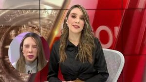 Video | Presentadora mexicana se desplomó en pleno noticiero en vivo