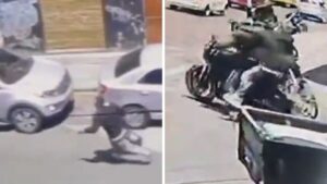 Video | Ladrón pide que llamen a la Policía tras ser capturado y golpeado por sus víctimas