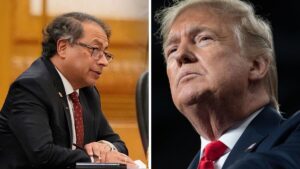 Gustavo Petro no se quedó callado y le respondió a Trump por comentarios a los haitianos