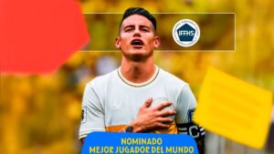 James Rodríguez, nominado al premio al mejor jugador de 2024 ¿Con quiénes comparte lista?