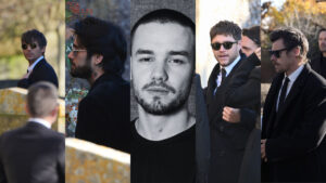 Integrantes de One Direction se reúnen públicamente en el funeral de Liam Payne